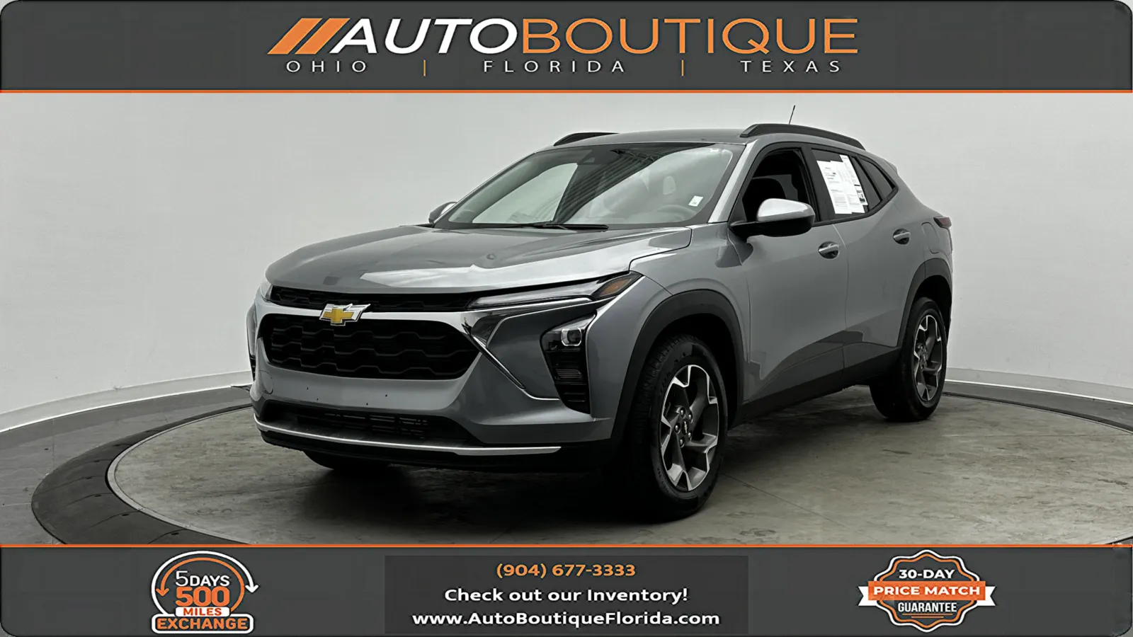 Gray 2025 Chevrolet Trax LT for sale in Jacksonville, FL