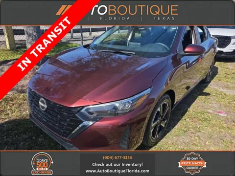Red 2024 Nissan Sentra SV for sale in Jacksonville, FL