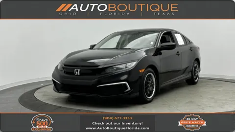 Black 2020 Honda Civic Sedan LX for sale in Jacksonville, FL