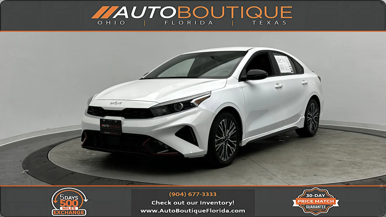 White 2024 Kia Forte GT-Line for sale in Jacksonville, FL