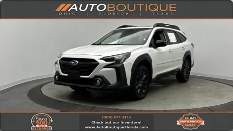 White 2023 Subaru Outback Onyx Edition for sale in Jacksonville, FL