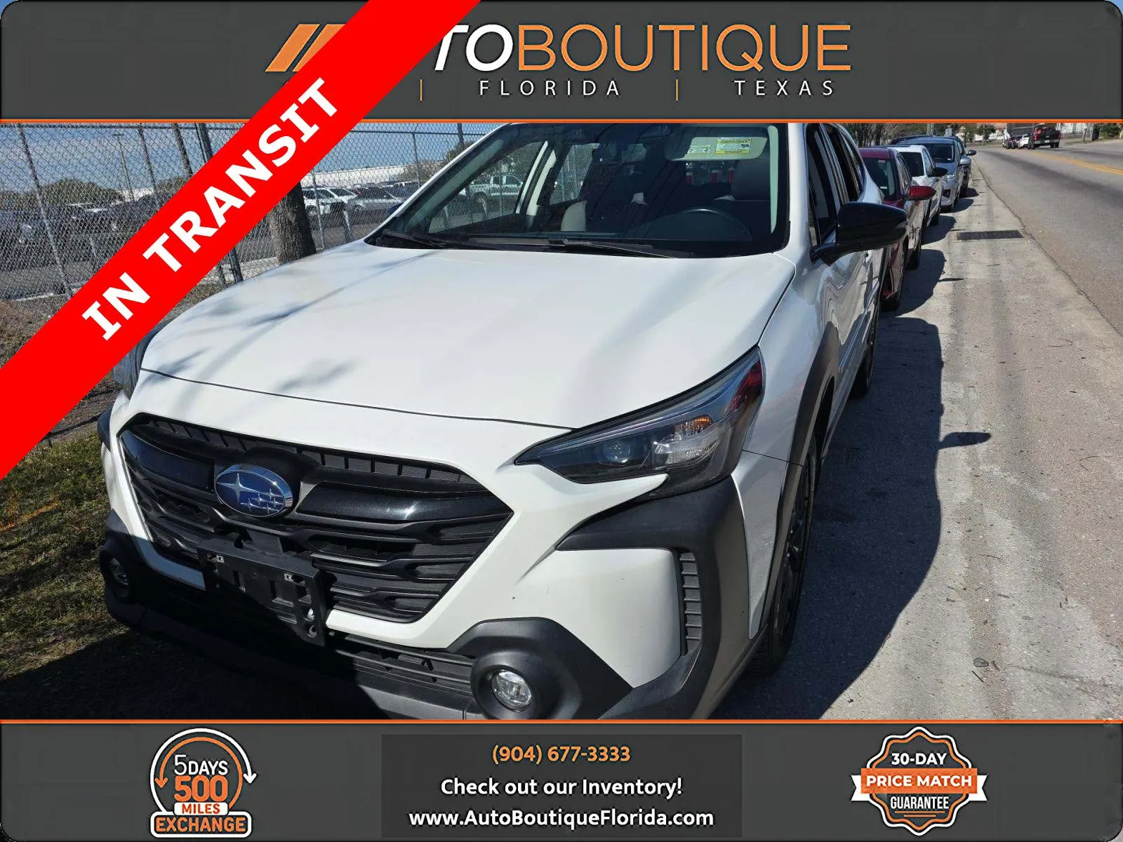 White 2023 Subaru Outback Onyx Edition for sale in Jacksonville, FL