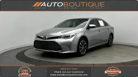 Silver 2018 Toyota Avalon XLE for sale in Jacksonville, FL