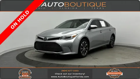 Silver 2018 Toyota Avalon XLE for sale in Jacksonville, FL