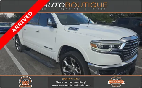 White 2020 Ram 1500 Longhorn for sale in Jacksonville, FL