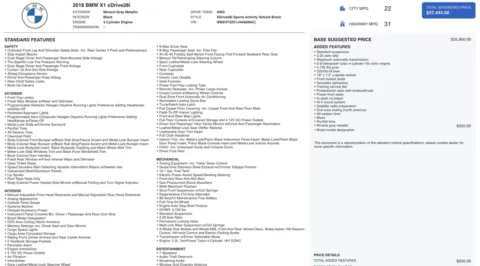 More photos of 2018 BMW X1 xDrive28i at Auto Boutique Florida, FL