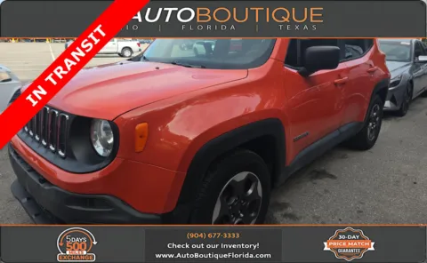 Orange 2016 Jeep Renegade Sport for sale in Jacksonville, FL