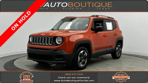 Orange 2016 Jeep Renegade Sport for sale in Jacksonville, FL