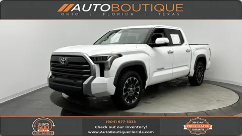 White 2022 Toyota Tundra Limited for sale in Jacksonville, FL