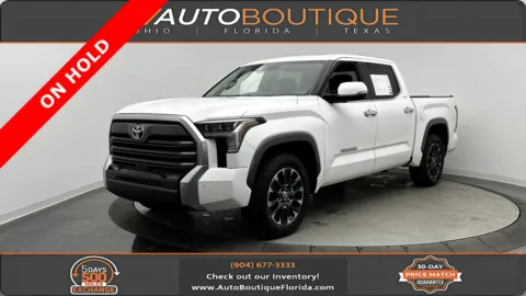 White 2022 Toyota Tundra Limited for sale in Jacksonville, FL