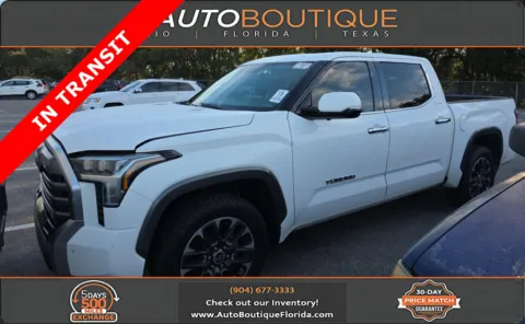 White 2022 Toyota Tundra Limited for sale in Jacksonville, FL