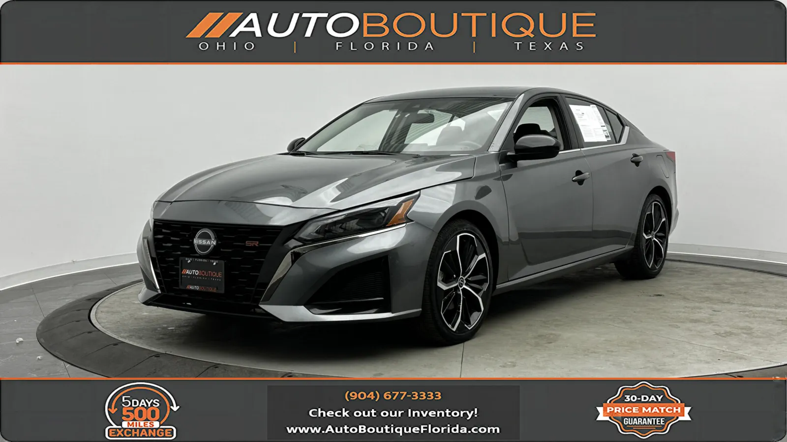 Gray 2024 Nissan Altima 2.5 SR for sale in Jacksonville, FL