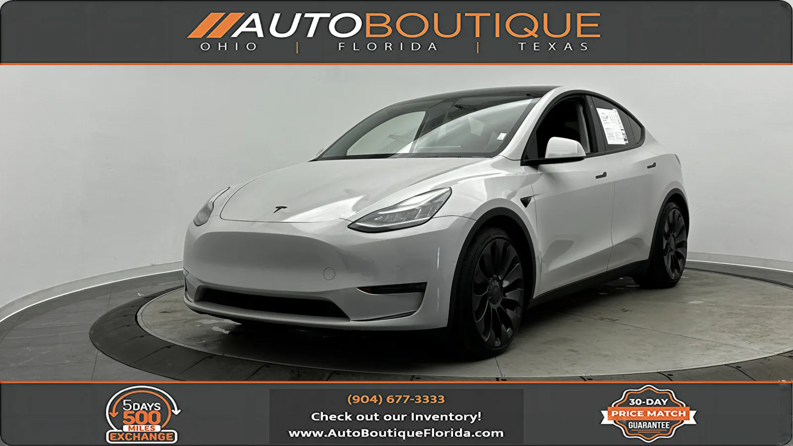 White 2020 Tesla Model Y Performance for sale in Jacksonville, FL