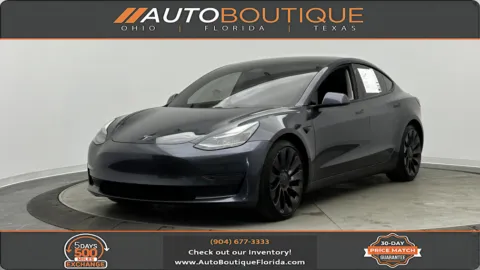 Gray 2021 Tesla Model 3 Performance for sale in Jacksonville, FL