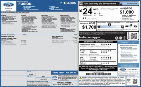 Photos of 2020 Ford Fusion SE for sale in Jacksonville, FL at Auto Boutique Florida