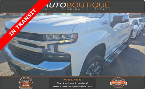 White 2020 Chevrolet Silverado 1500 LT for sale in Jacksonville, FL