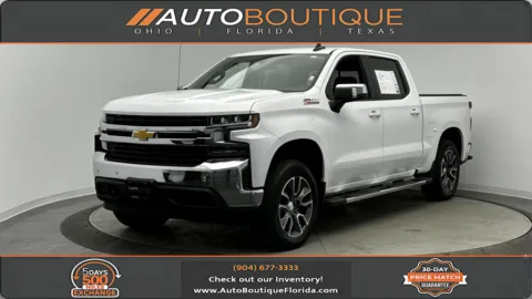 White 2020 Chevrolet Silverado 1500 LT for sale in Jacksonville, FL