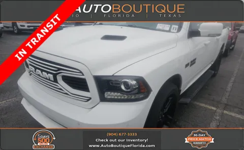 White 2018 Ram 1500 Sport for sale in Jacksonville, FL