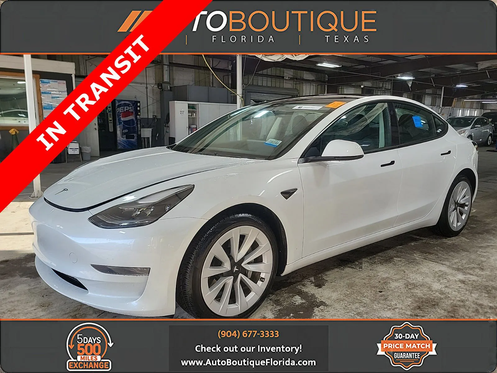 White 2023 Tesla Model 3 for sale in Jacksonville, FL