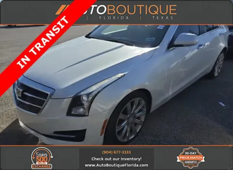 White 2017 Cadillac ATS Sedan Luxury AWD for sale in Jacksonville, FL