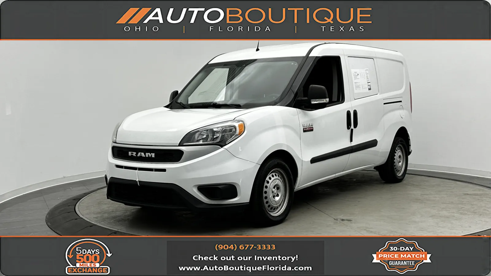 White 2022 Ram ProMaster City Cargo Van Tradesman for sale in Jacksonville, FL