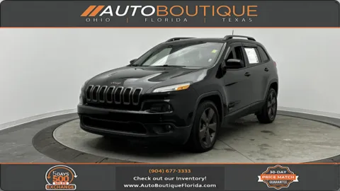 Black 2016 Jeep Cherokee 75th Anniversary for sale in Jacksonville, FL