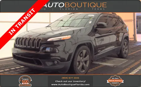 Black 2016 Jeep Cherokee 75th Anniversary for sale in Jacksonville, FL