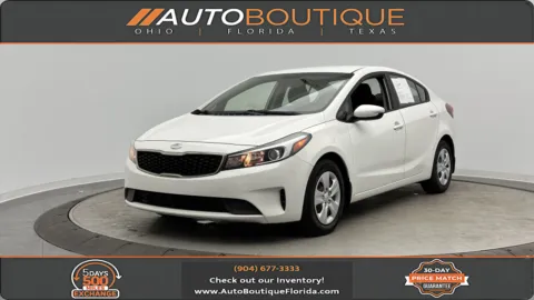 White 2017 Kia Forte LX for sale in Jacksonville, FL
