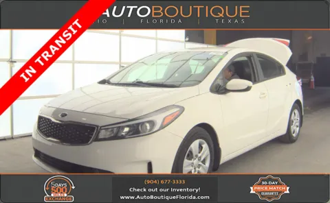 White 2017 Kia Forte LX for sale in Jacksonville, FL