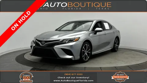 Black 2019 Toyota Camry SE for sale in Jacksonville, FL