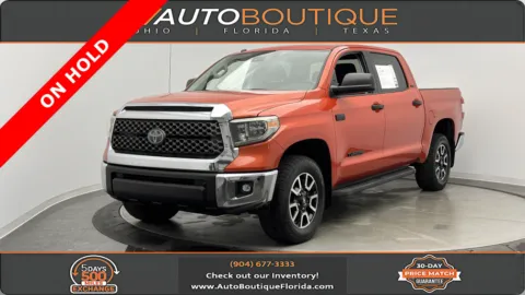 Orange 2018 Toyota Tundra SR5 for sale in Jacksonville, FL