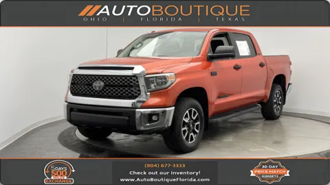 Orange 2018 Toyota Tundra SR5 for sale in Jacksonville, FL