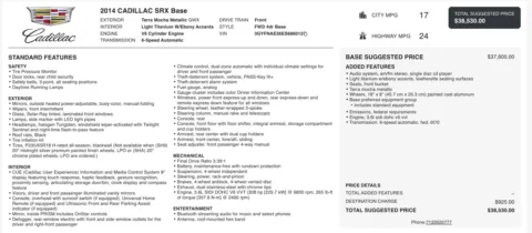 More photos of 2014 Cadillac SRX at Auto Boutique Florida, FL