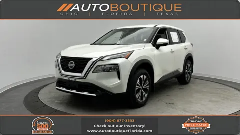 White 2021 Nissan Rogue SV for sale in Jacksonville, FL