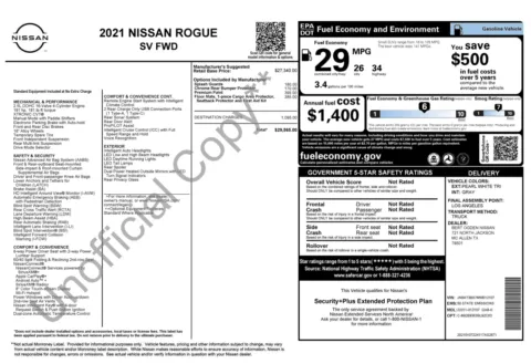 More photos of 2021 Nissan Rogue SV at Auto Boutique Florida, FL