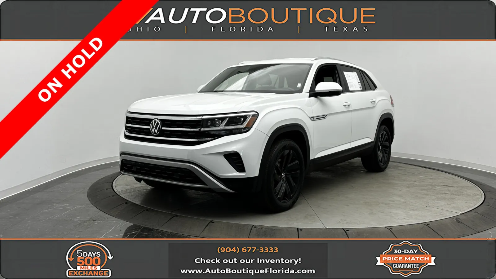 White 2023 Volkswagen Atlas Cross Sport 2.0T SE w/Technology for sale in Jacksonville, FL