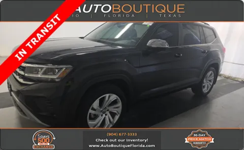 Black 2023 Volkswagen Atlas 3.6L V6 SE w/Technology for sale in Jacksonville, FL