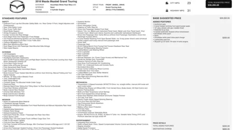 Photos of 2018 Mazda Mazda6 Grand Touring for sale in Jacksonville, FL at Auto Boutique Florida