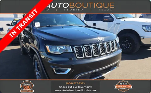 Black 2018 Jeep Grand Cherokee Limited for sale in Jacksonville, FL
