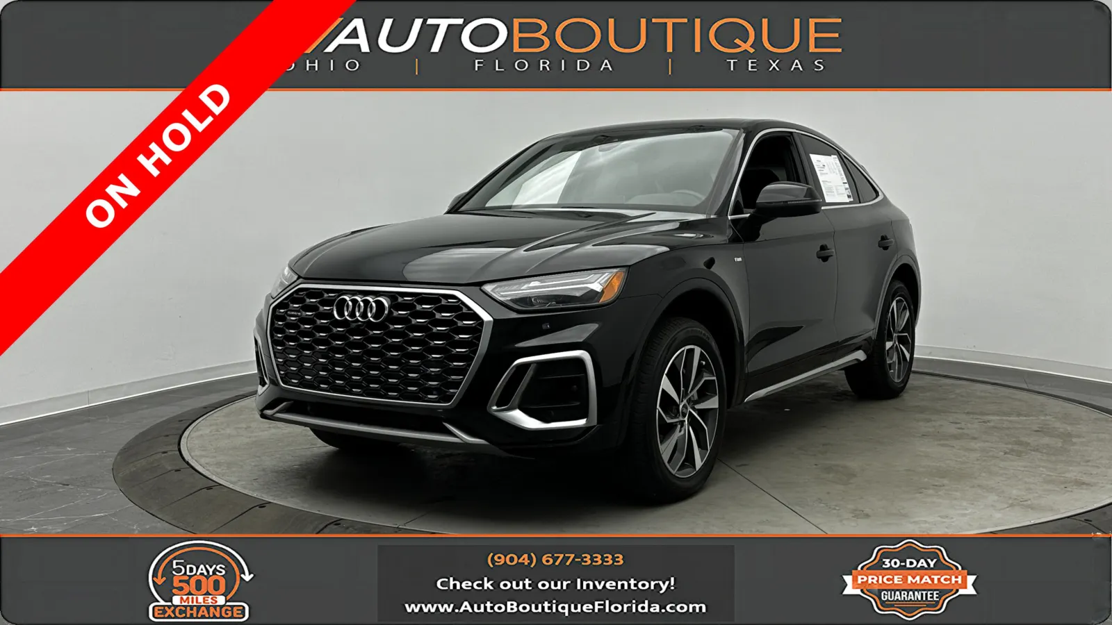 Black 2022 Audi Q5 Sportback S line Premium for sale in Jacksonville, FL