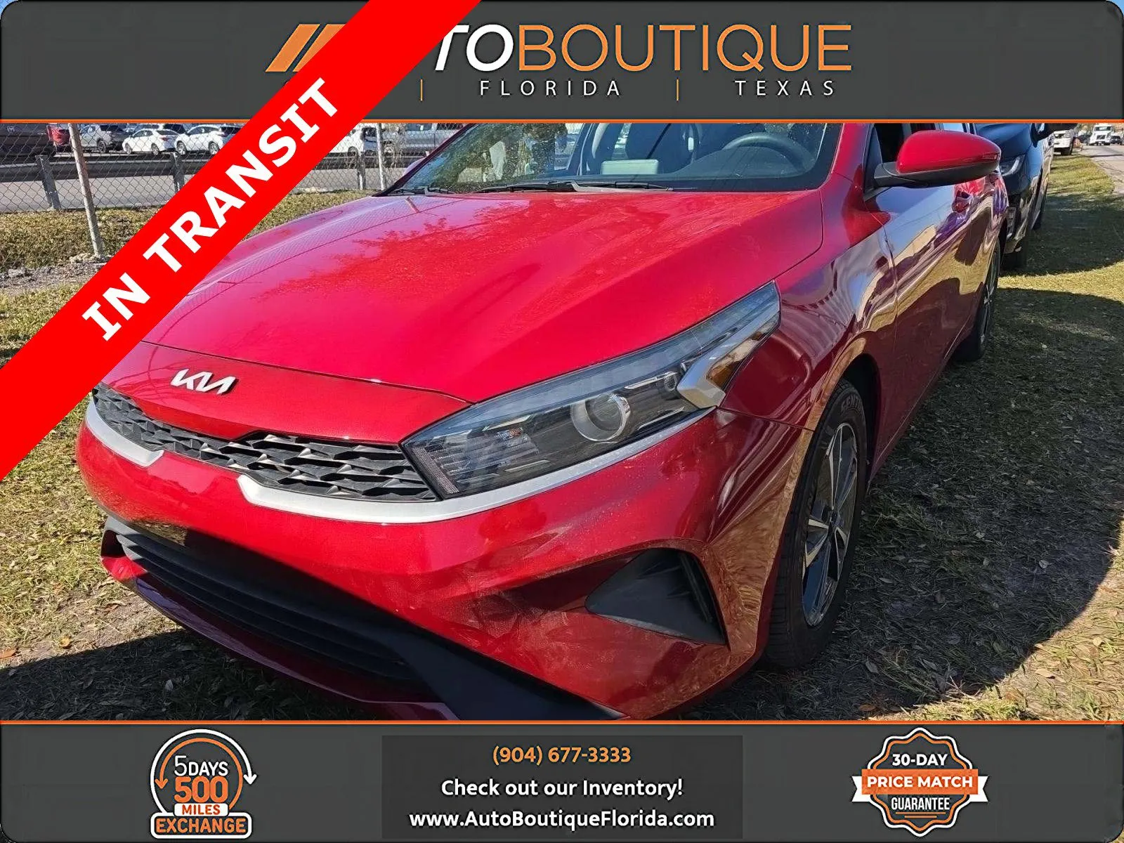 Red 2023 Kia Forte LXS for sale in Jacksonville, FL