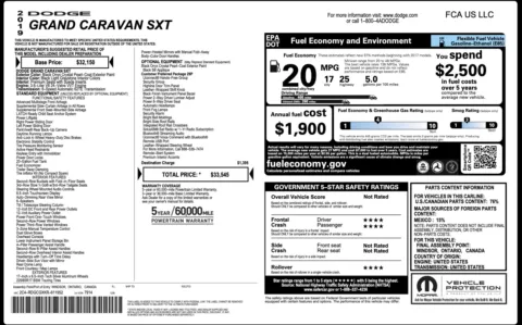 Photos of 2019 Dodge Grand Caravan SXT for sale in Jacksonville, FL at Auto Boutique Florida