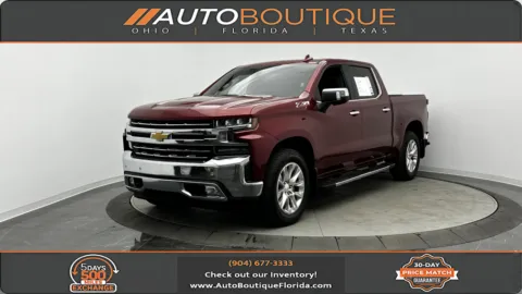 Red 2021 Chevrolet Silverado 1500 LTZ for sale in Jacksonville, FL