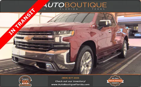 Red 2021 Chevrolet Silverado 1500 LTZ for sale in Jacksonville, FL