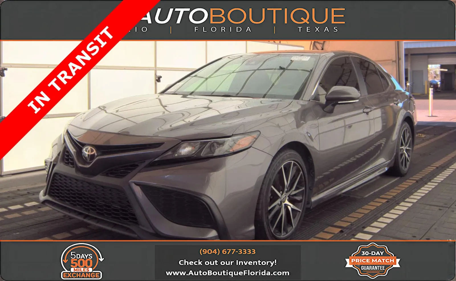 Gray 2022 Toyota Camry SE for sale in Jacksonville, FL