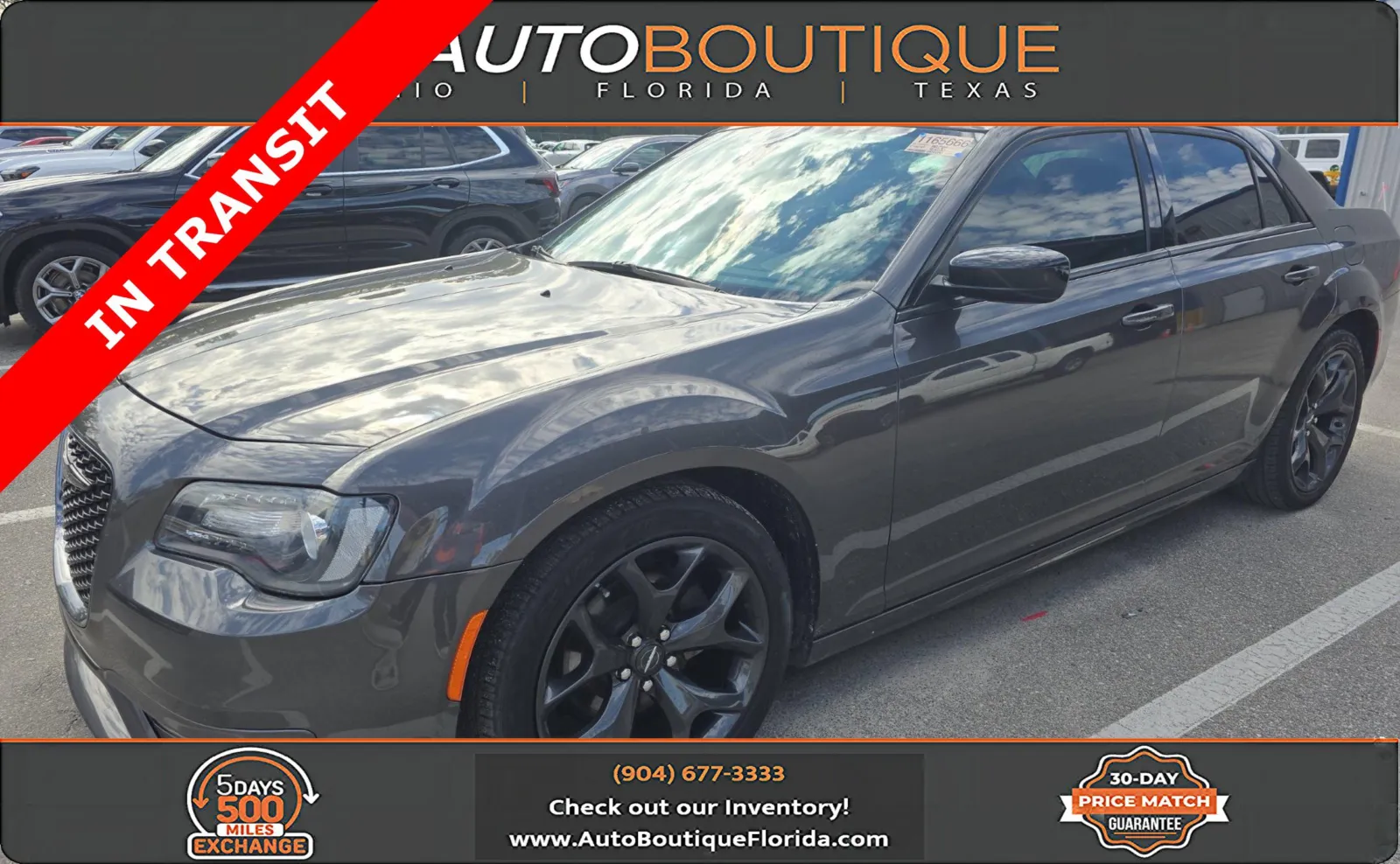 Gray 2020 Chrysler 300 Touring L for sale in Jacksonville, FL