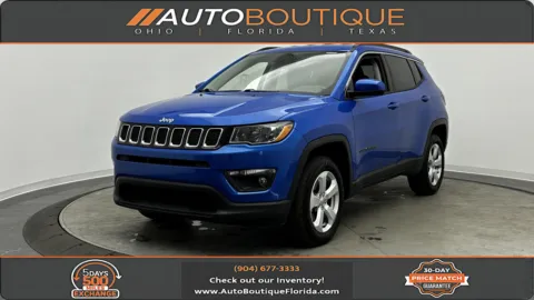 Blue 2019 Jeep Compass Latitude for sale in Jacksonville, FL