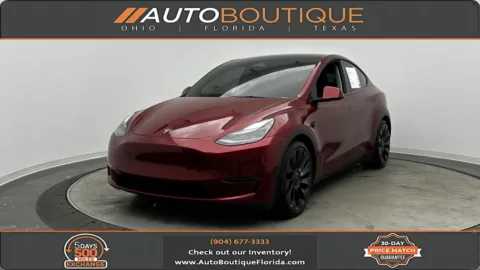 Red 2025 Tesla Model Y Performance for sale in Jacksonville, FL