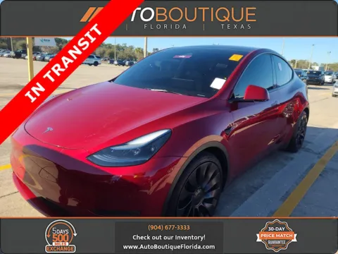 Red 2025 Tesla Model Y Performance for sale in Jacksonville, FL