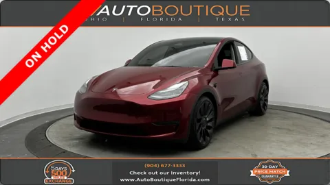 Red 2025 Tesla Model Y Performance for sale in Jacksonville, FL